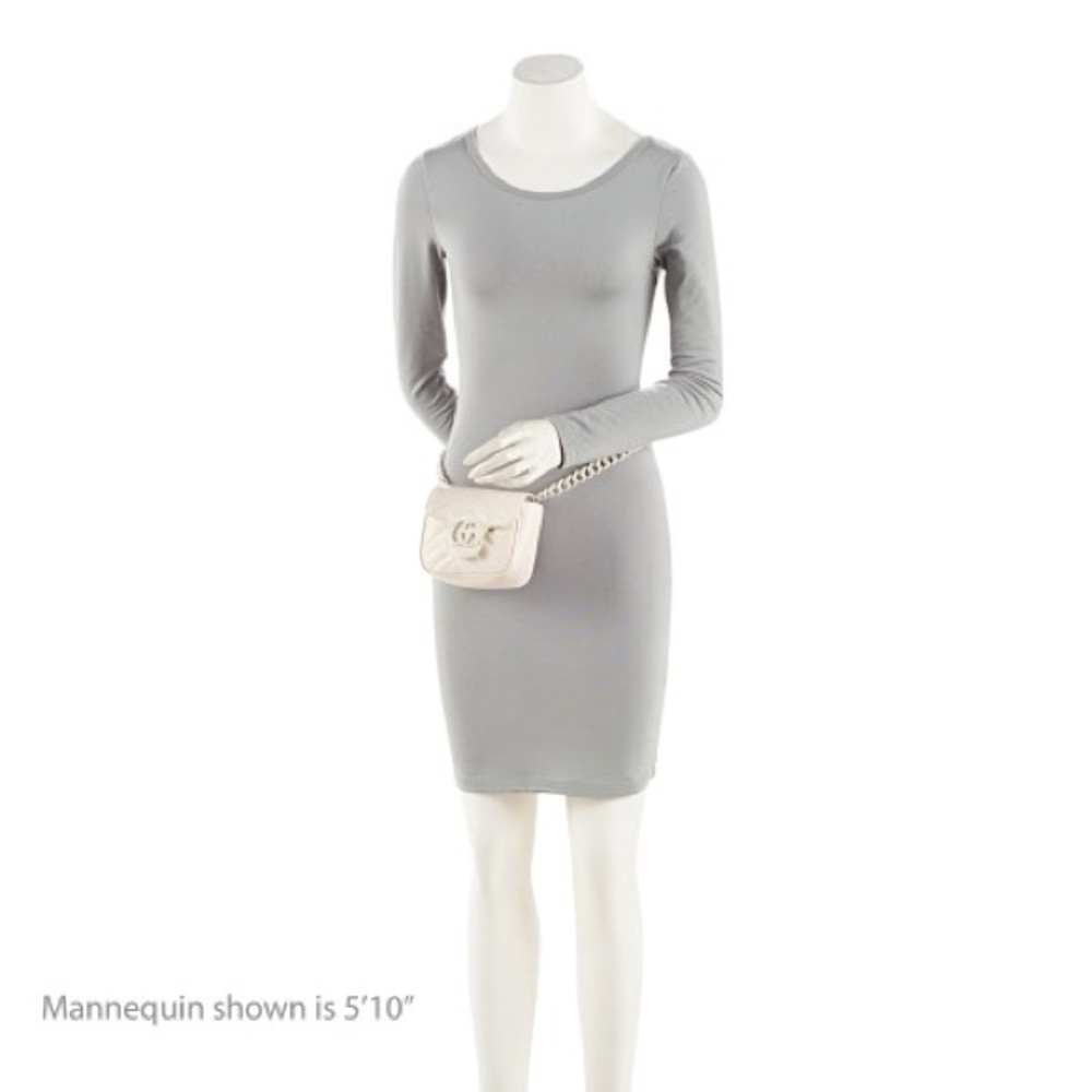 Gucci Matelasse GG Marmont Square Cream Shoulder or Belt Bag - Picture 4 of 13